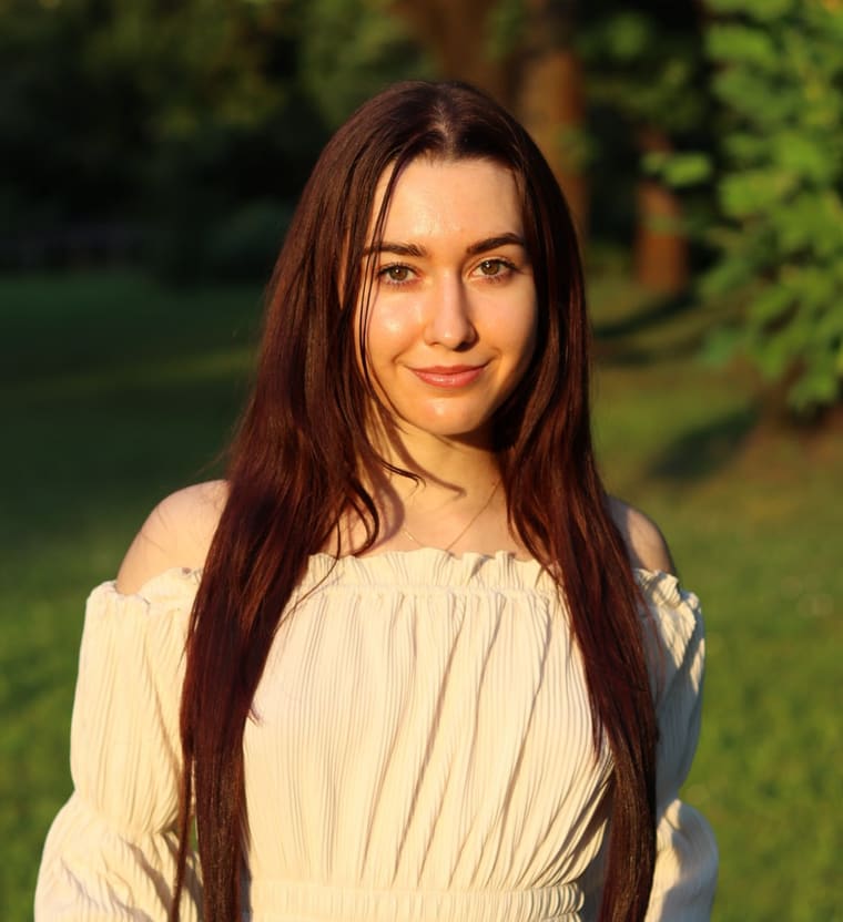Portrait of Jelena Kvaic, founder of Jane Hush LLC