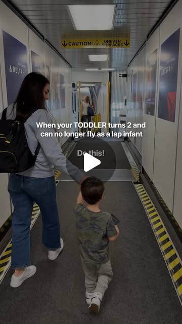 Instagram reel by @lia_tuso: 🗣️ PSA: you don’t have to wait until they’re 2 to do this!!! 🚨‼️ reel text is incorrect.