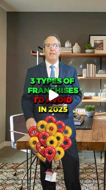 Instagram reel by @theyounetworkhq: 3 types of franchises I’d avoid in 2025 ❌ Follow me for tips on how to grow your net worth